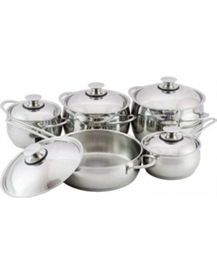 Набор кастрюль Магнолия Престиж КМ3-035М Кухар