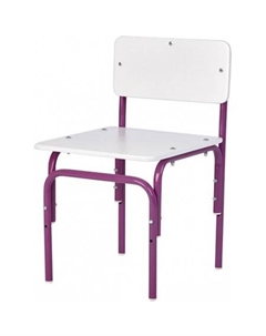Детский стул Мой малыш 0002744.30 (белый/фиолетовый) Фея