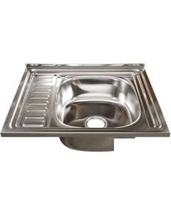 Кухонная мойка 538193 (правая, полированная, 0.6 мм) Mixline