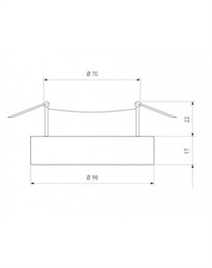 Точечный светильник 118 MR16 (серебристый-черный) Elektrostandard