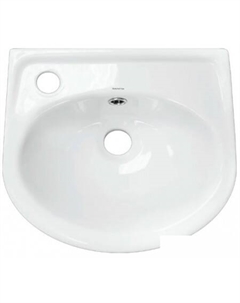 Умывальник Лада 37 WB.MN/Lada/37-L/WHT.G/S1 Sanita