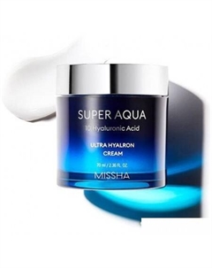Крем для лица Super Aqua Ultra Hyalron Cream Интенсивно увлажняющий 70 мл Missha