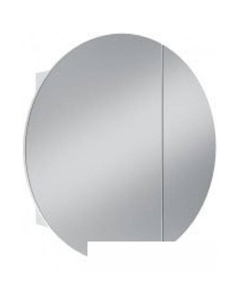 Шкаф с зеркалом Зеркальный 16.312.04 (белый PE шагрень) Mobi