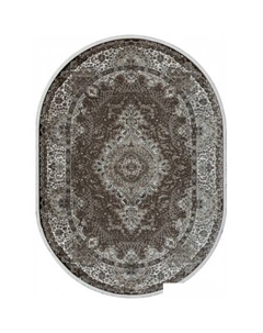 Ковер для жилой комнаты Dolce D414-OVAL-BROWN (1.6х2.2) Merinos
