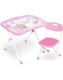 Складной стол NKP1/МП2 Маленькая принцесса (розовый) Ника