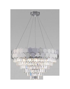Подвесная люстра Ariana 10124/8 (хром-прозрачный хрусталь) Евросвет