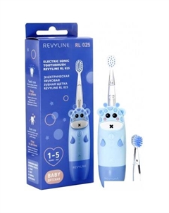 Электрическая зубная щетка RL 025 Baby (синий) Revyline