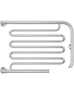 Полотенцесушитель Фокстрот-Лиана 1" 500x700 бп (хром) Terminus