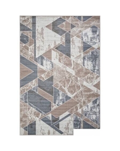 Ковер для жилой комнаты Sierra F354-STAN-BEIGE-BLUE (1х2) Merinos