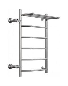 Полотенцесушитель Трапеция, с полочкой боковое подключение левое 50х80 см Granula