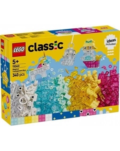 Конструктор Classic 11040 Волшебный набор с прозрачными кубиками Lego