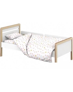 Кровать-тахта Aura (натуральный/серый камень) Sweet baby