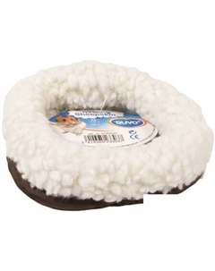 Лежак Овчинка 4745039/DV (бежевый/коричневый) Duvo plus