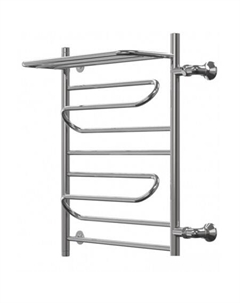 Полотенцесушитель Браво, с полочкой боковое подключение правое 50х80 см Granula