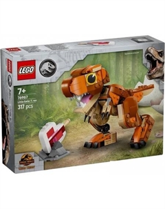 Конструктор Jurassic World 76967 Детеныш тирранозавра Lego