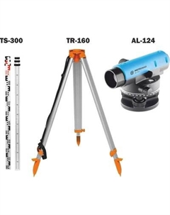 Оптический нивелир Instrumax AL-124 + Рейка TS-300 + Штатив TR-160 / IM0131_К1