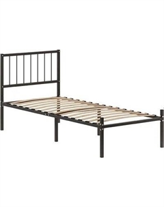 Односпальная кровать Домаклево Металика В4 80x200