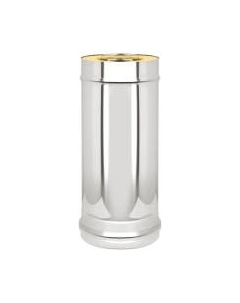 Труба дымохода Везувий 0.5мм д.115x200 L-0.5м