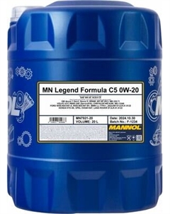 Моторное масло Legend Formula C5 0W20 SP RC / MN7921-20 Mannol