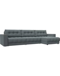 Диван угловой Лига Диванов Лига-049 НПБ Лонг универсальный с декором Лига диванов