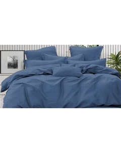 Комплект постельного белья PANDORA №1х1 19-4118 Темный деним (N) Семейный Pandora
