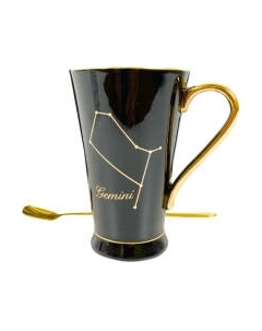 Кружка с ложкой Lenardi Близнецы 106-227