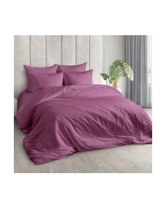 Комплект постельного белья Царство сновидений Брусника Евро / 150-556