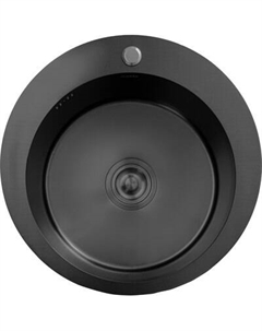 Мойка кухонная Astir PVD Black 50x50RB