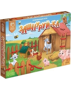 Развивающая игра Лас Играс Зашнуруй-ка / 10650797 Лас играс