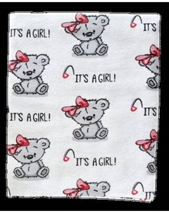 Пеленка детская Sofi Девочка Медвежонок / 22088