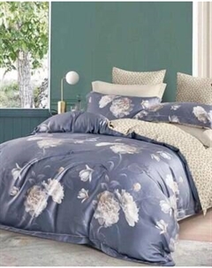 Комплект постельного белья Реноме Евро Оливковая коллекция УУ 6852