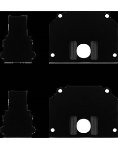 Комплект заглушек профиля для шинопровода ST Luce ST046.489.02 St luce