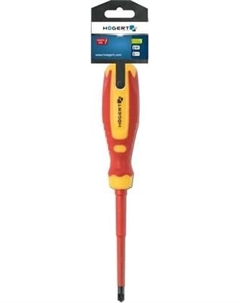 Отвертка Hoegert 100мм 1000V SLIM / S2 HT1S974-1