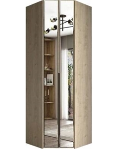 Шкаф-гармошка Евва Лайн ЛН-1U.820х930(2Z) Угловой