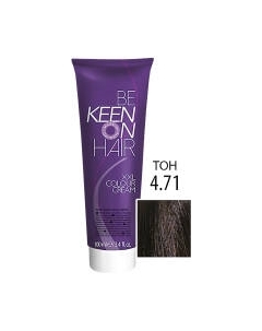 Крем-краска для волос KEEN Colour Cream 4.71 Keen