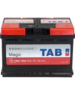 Автомобильный аккумулятор TAB Magic 78R L3 R+ Tab