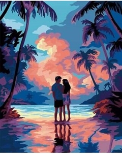 Картина по номерам Тропические краски / J096 Ilikegift