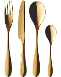 Набор столовых приборов Degrenne Onde Gold / 239463