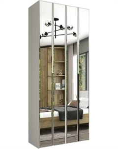 Шкаф-гармошка Евва Лайн ЛН-2D.450.02(2Z/2Z)