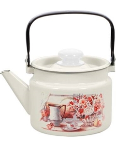 Чайник Лысьвенские эмали Летний этюд 27104П2