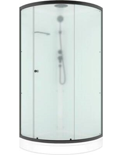 Душевая кабина Domani-Spa Simple 99 90x90 / DS01Sm99LWM00.Gt-V1.2-Black Domani-spa