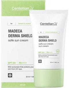 Крем солнцезащитный Centellian24 Madeca Derma shield safe sun cream