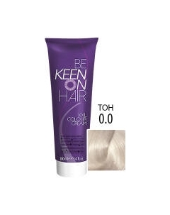 Крем-краска для волос KEEN Colour Cream 0.0 супер-осветлитель Keen