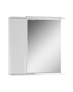 Шкаф с зеркалом для ванной Домино Optima 65
