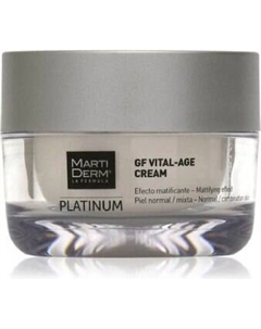 Крем для лица Martiderm Platinum Gf Vital-Age для нормальной и комбинированной кожи