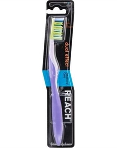 Зубная щетка REACH Dual effect Массаж десен жесткая Reach