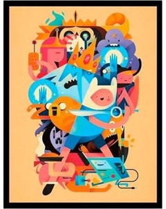 Постер Citydecor Время приключений 2