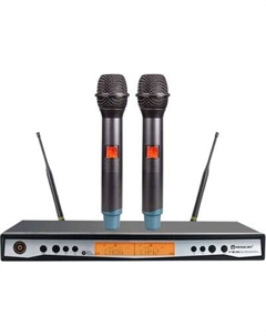 Радиосистема микрофонная Relacart UR-111D-2H