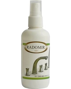 Чистящее средство для ванной комнаты Radomir Для хромированных и нержавеющих поверхностей / 1-29-0-0-0-894