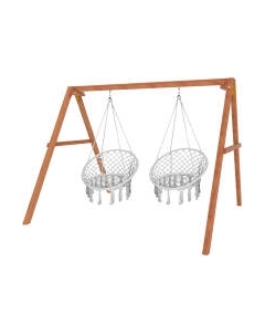Качели National Tree Company Деревянные с подвесными креслами / Р911-39 National tree company
